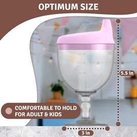 Mess-Free Purple Plastic Wine Glasses With Non-Spill Lids – Compact 5 Oz Glasses, Good for Anyone Seeking Effortless Cleanup, Durable and Elegant, Designed for Everyday Use at Home or On the Go
