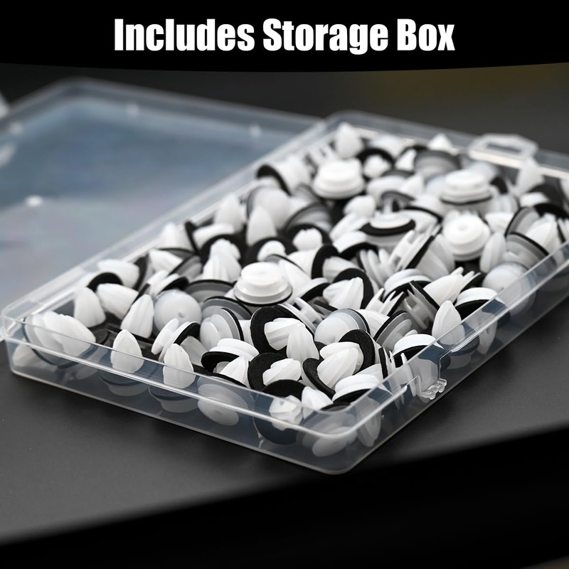 100Pcs Auto Body Fastener Car Trim Clips Universal Car Panel