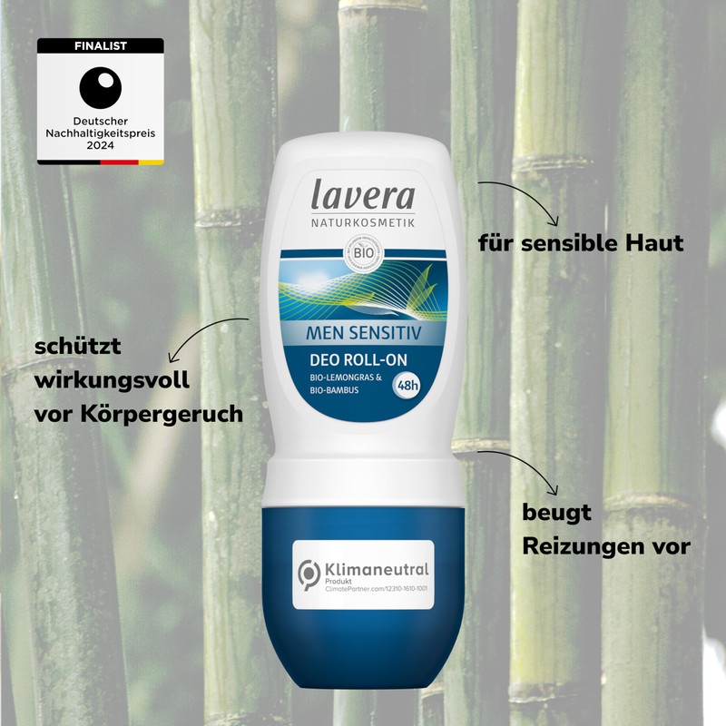 Lavera 24h Deo Roll-on Men sensitiv
