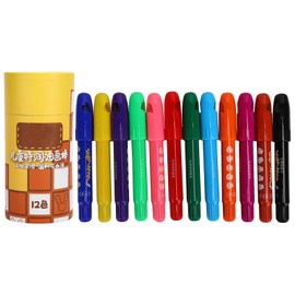 Rotating Crayons Wax Colorful Washable Children Graffiti Painting Drawing Tools12‑Color