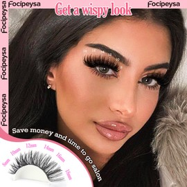 Focipeysa DIY Lash Extension Kit 300pcs Individual Lashes Cluster 80D D Curl Eyelash Extension Kit Lash Clusters with Lash Applicator Tool for Self Application by Focipeysa (80D-0.07D-8-18MIX)
