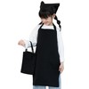 Jocube Children's Apron, Triangular Kerchief, Kids Apron, Drawstring Bag Set,