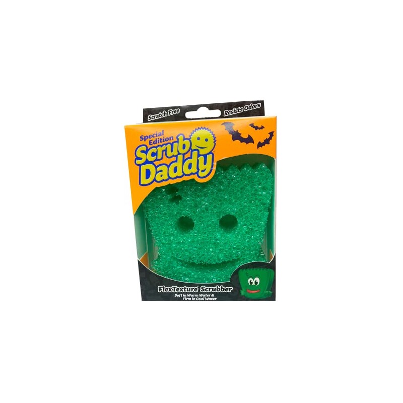 Esponja Scrub Daddy Monstruo Verde, Edición Especial 1 Pza (Esponja