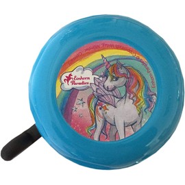 Bike Fashion Unisex - Adult Unicorn Paradise Child's Bell, Blue/Pink, One Size