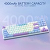 Redragon K707 PRO 80% Wireless Gasket RGB Gaming Keyboard, 3-Modes