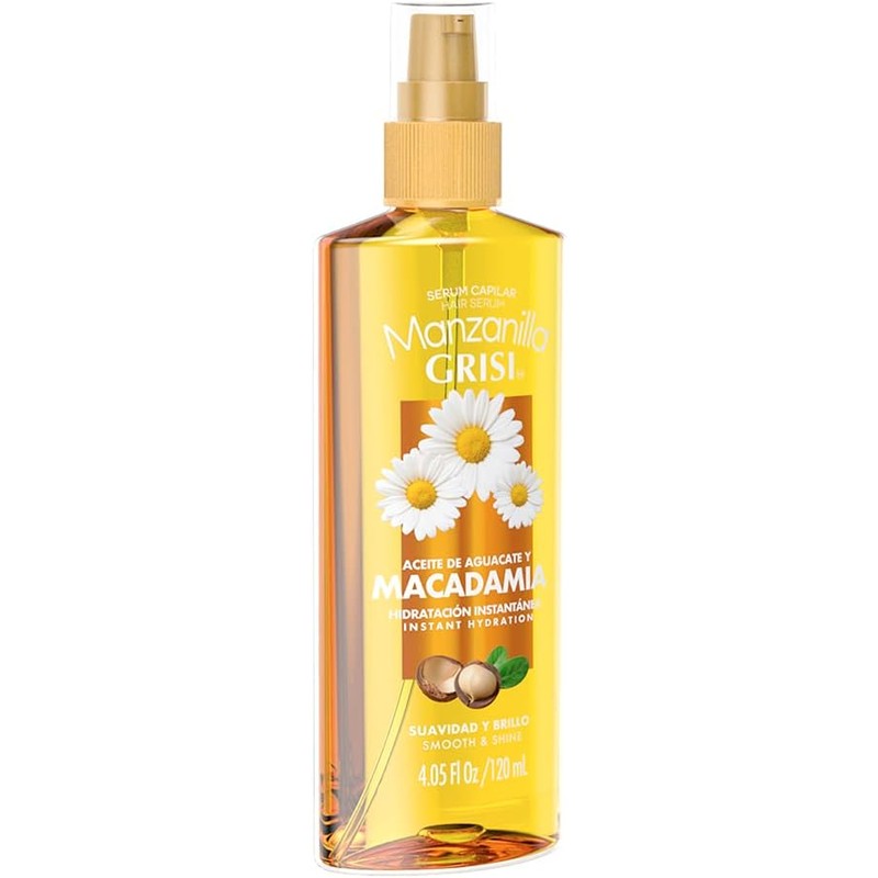 Manzanilla Grisi, Serum Capilar Manzanilla Grisi Hidratación Instantánea, 120 ml