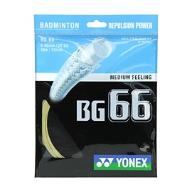 (Platinum Gold) - Yonex BG 66 Ultimax Badminton String