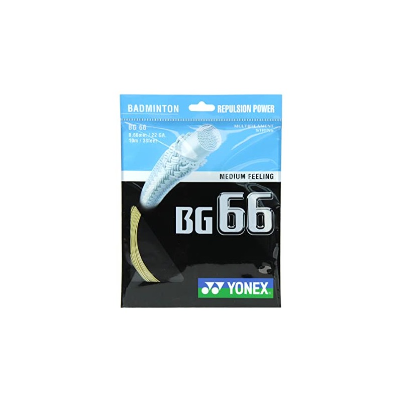 (Platinum Gold) - Yonex BG 66 Ultimax Badminton String