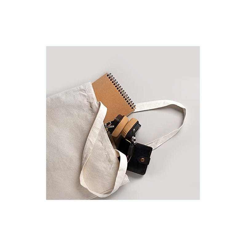 Eco Right Aesthetic Canvas Tote Bag for Women, Trendy &