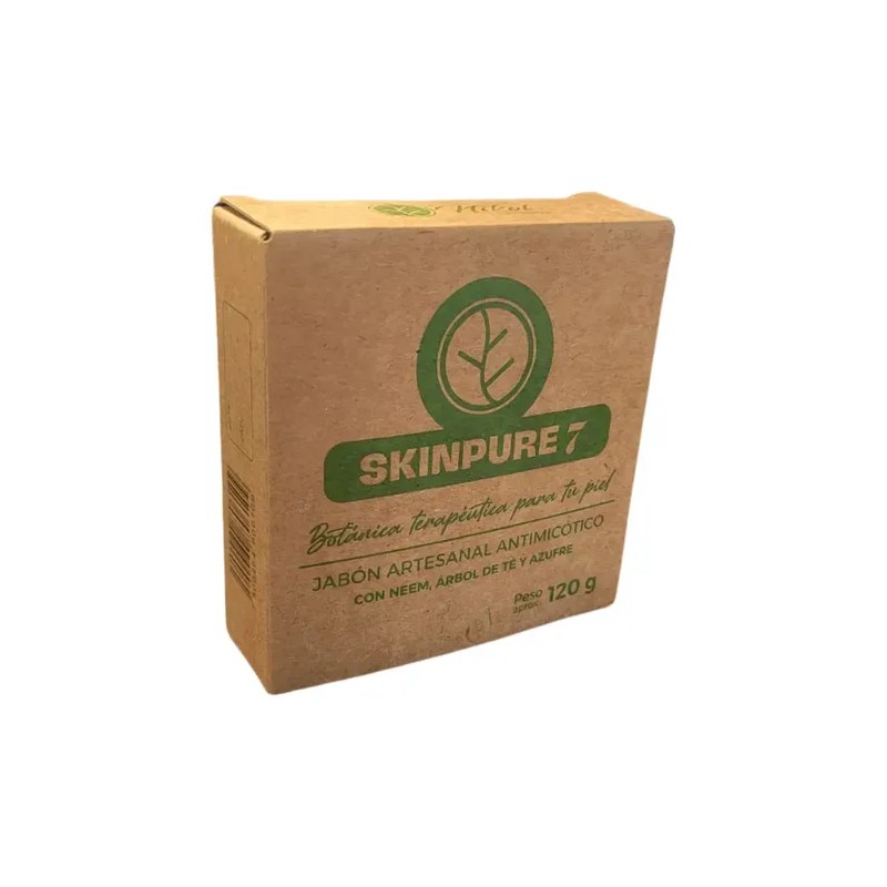 3 Jabón Skinpure7 Neem Árbol-té Azufre Acné Hongos