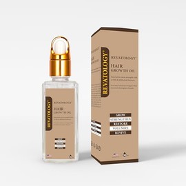 REVATOLOGY Hair Growth Oil – Science-Backed Formula with 12 Oils and 18 Herbal extracts – Reduces Hair Fall, Boosts Regrowth & Strengthens Roots – 1 fl oz