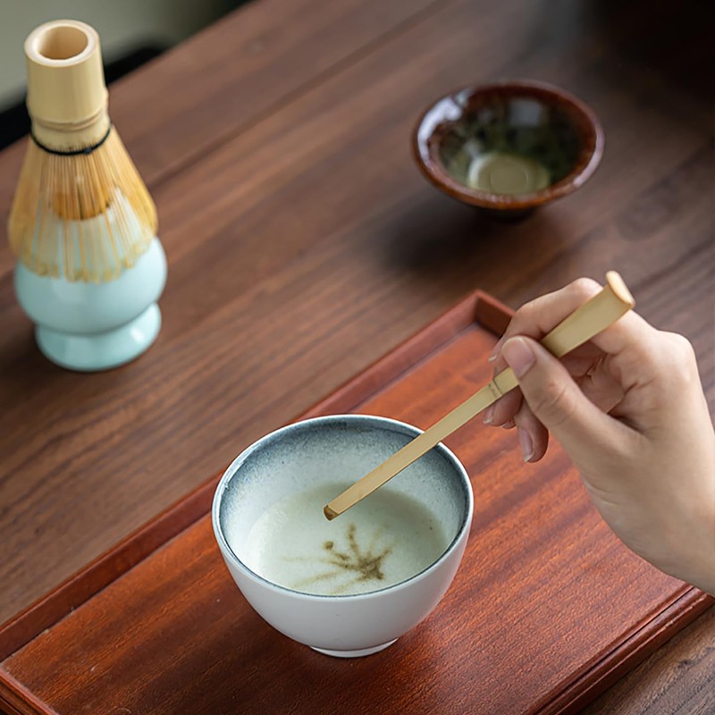 Bamboo Tea Scoop for Matcha Tea Ceremony Teaspoon (Tea Scoop)