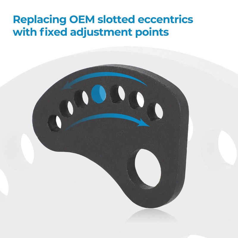 Foruly Arm Alignment Cams, Cam Bolts Kit for 99-18 Chevy