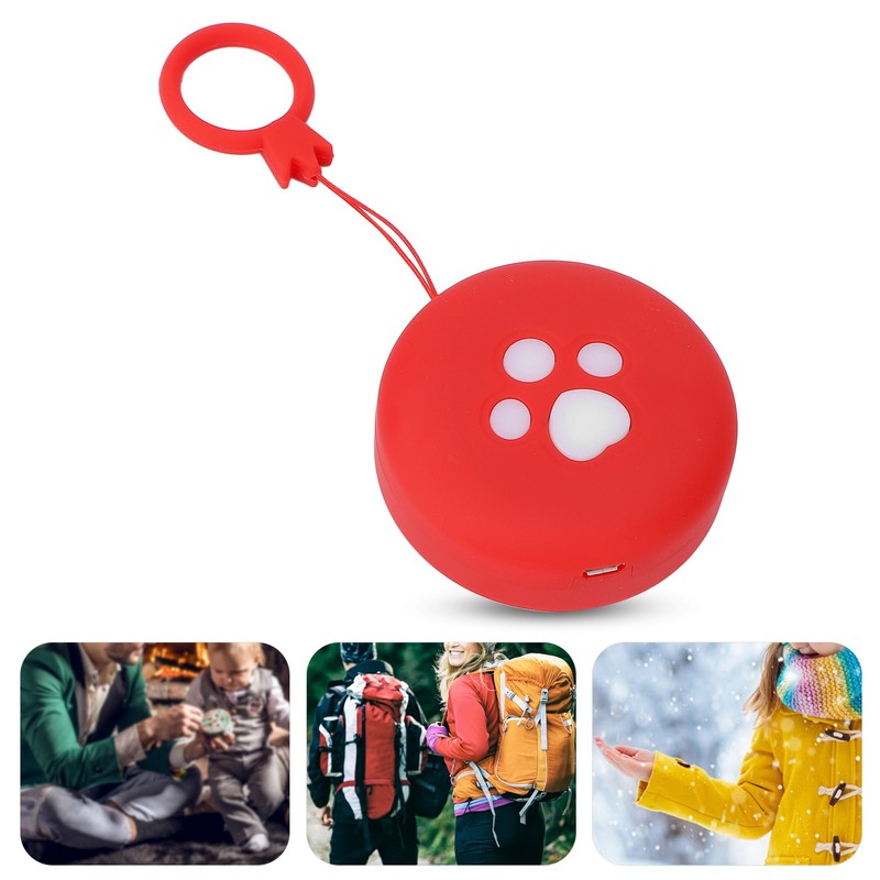 Electric Hand Warmer Men Women Cute Cat Paw Pattern Winter