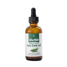 Serum de Tea Tree, Suero Facial Life180 de 50ml, Control de Grasa y Acné con efecto hidratante para todo tipo de piel