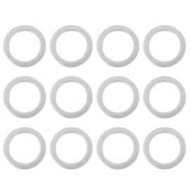 X AUTOHAUX Drain Washer Oil Drain Gasket Fits M20 94109-20000 Honda Silvertone 12 Pack