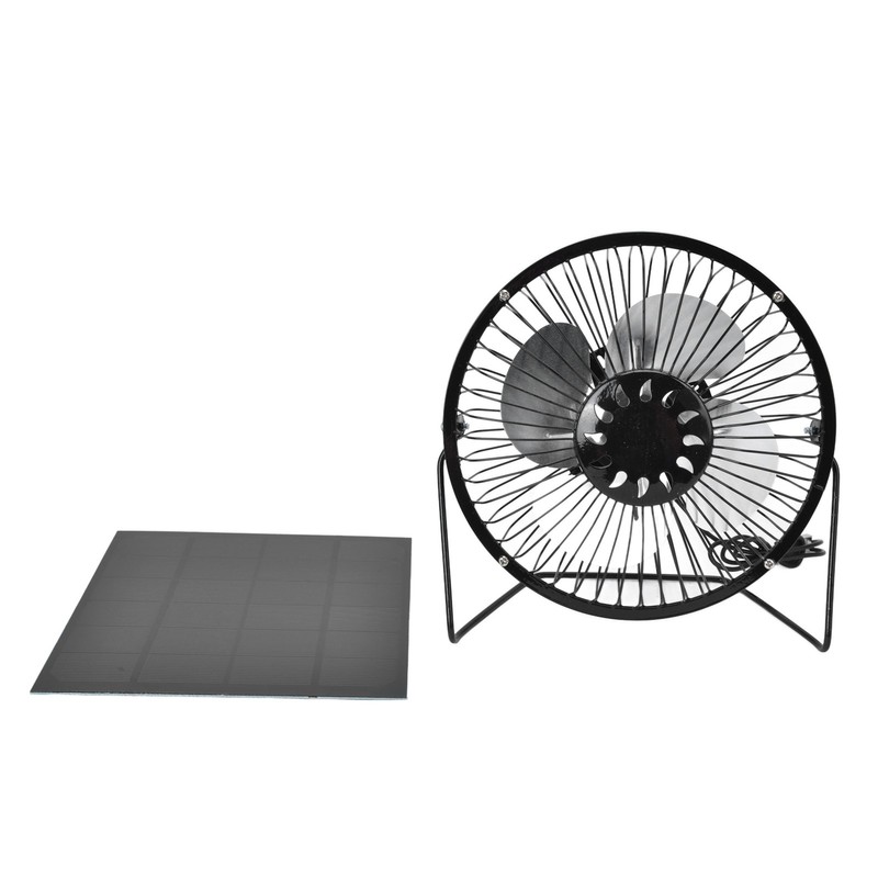 Solar Panel Fan 4.5W 6V Solar Panel USB Monocrystalline Silicon
