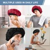 Supaze Satin Silk Bonnet Shower Cap