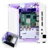 Yahboom Raspberry Pi 5 Case, Aluminum Mini Tower Case with