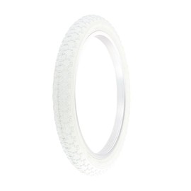 PRO+ HIGH Performance Bicycle BMX TIRE 18" X 2.125 All White COMP III Tread.