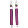 KOMBIUDA Set of 2 Floral Printed Refrigerator Door Handle Covers
