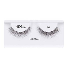 Ardell Pestañas Falso Tiras con Efecto Lift #742, 4 paquetes Negro