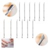 Dbmb 12pzas Empujador D Cutícula Herramienta Manicure Acero Inoxi