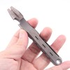 Hamans Titanium Pry Bar with Nail Puller Bottle Opener Function