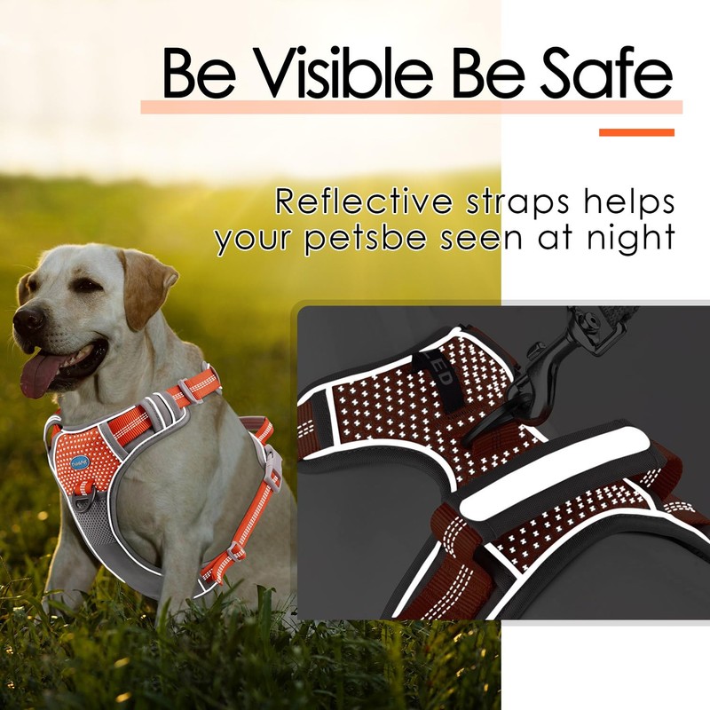 ThinkPet Dog No-Pull Sports Harness with Handle, for Medium and