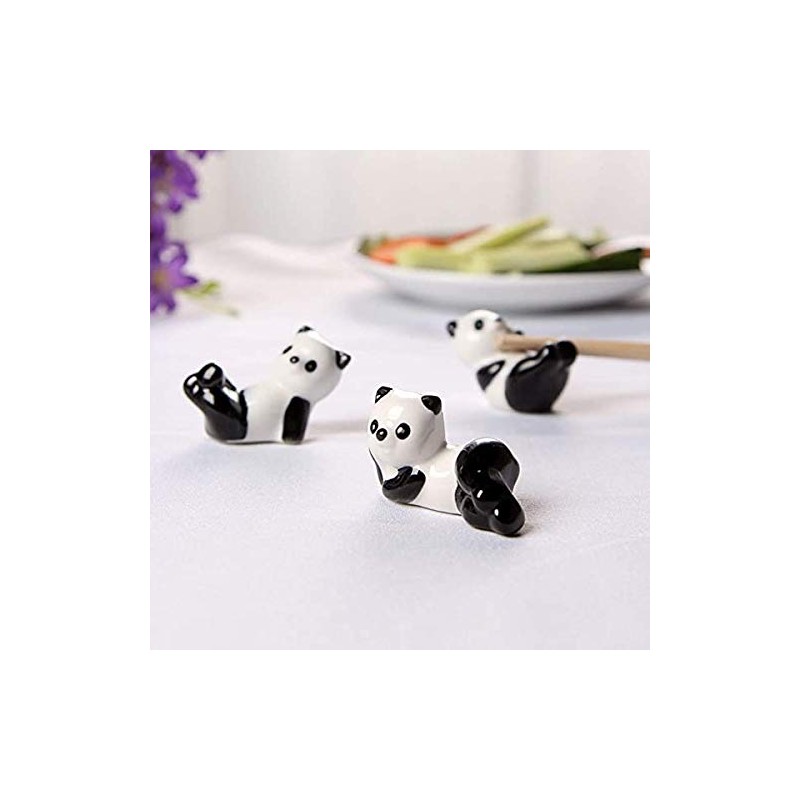 Tableware East Chopsticks Rest Cute Panda Cute Panda Ceramic Chopsticks
