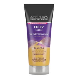 John Frieda Miracle Repair Shampoo – Contents: 75 ml – Travel Size – Ideal for Testing or Travelling – Frizz Ease Series