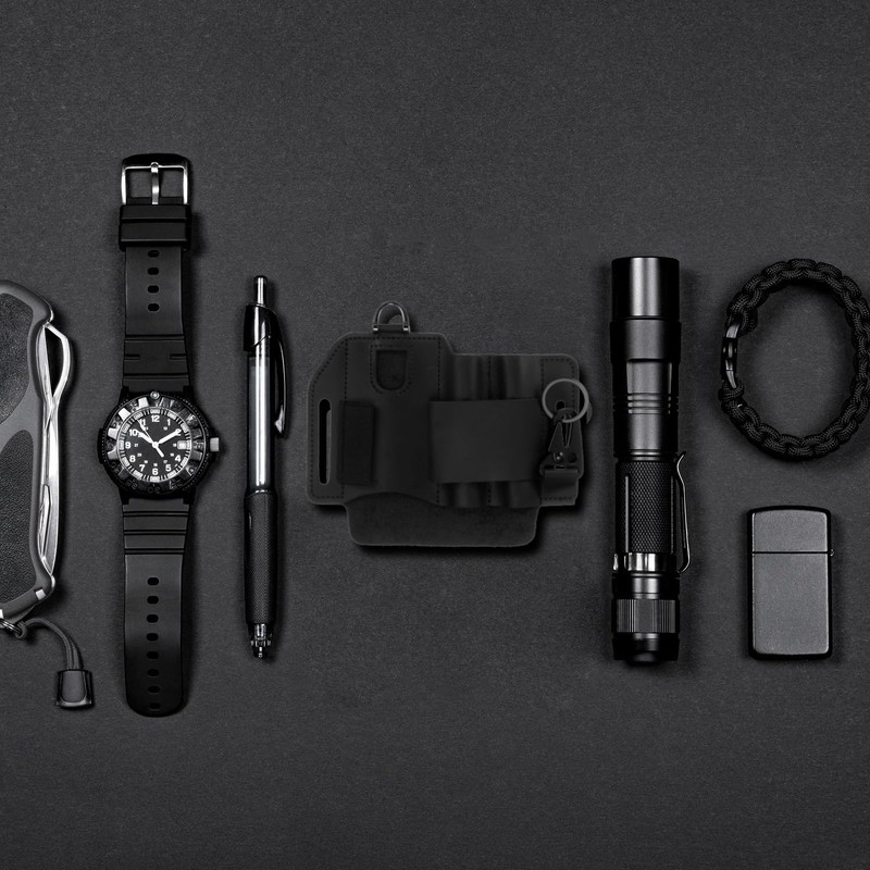 QUARKZMAN Pack of 2 Multitool Case EDC Pocket Organiser 6.9