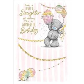 Me To You Lovely Daughter Tatty Teddy Birthday Card