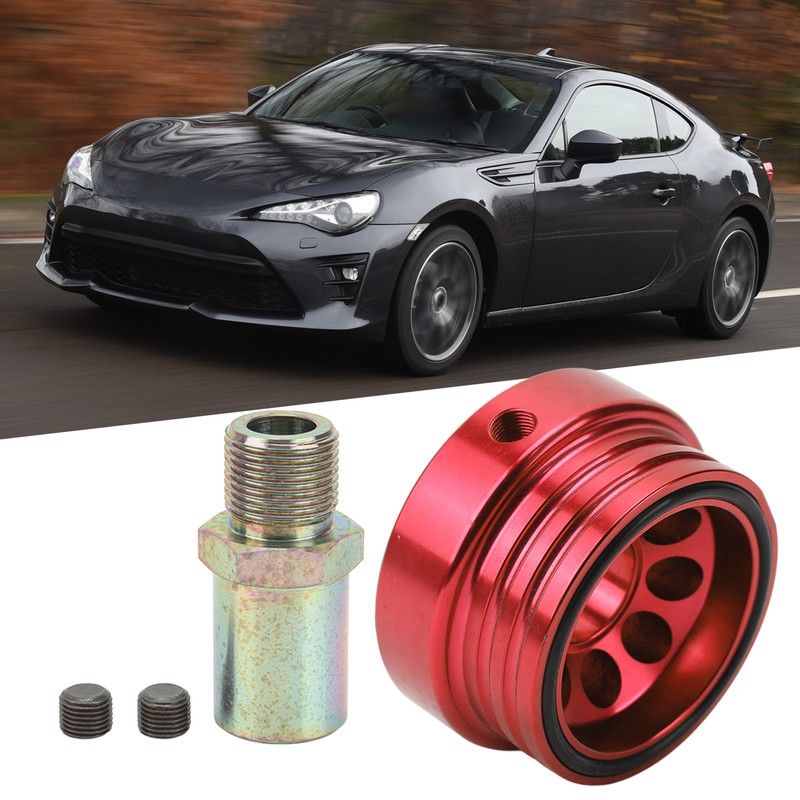 Professional Oil Filter Plate Oil Sandwich Plate Adapter Automobile Accessory