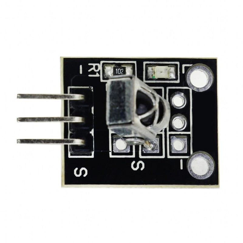 JZK 6 Pcs KY-022 Infrared Sensor Receiver Module, KY022 IR