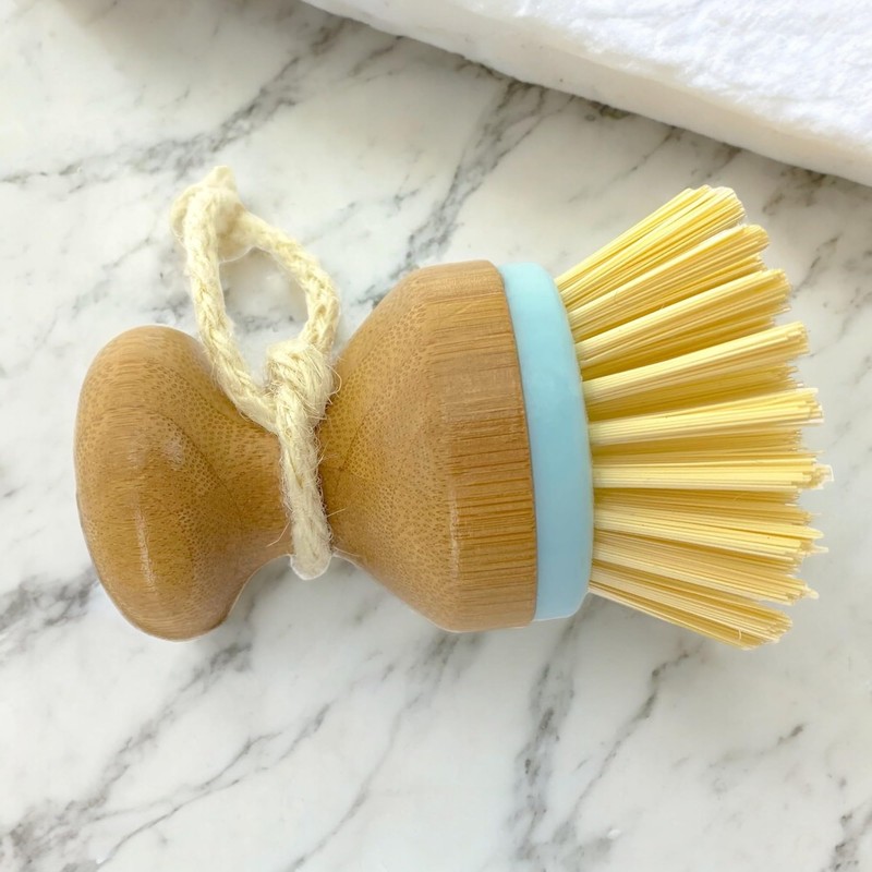 MIJOMA Dish Brush Cleaning Brush Made of Bamboo Wood with
