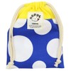 Multi Drawstring Small Navy Dot, Drawstring Bag, Kindergarten, Elementary School,
