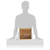 Wooden Mallet 1-Pocket Stance Wall Display, Light Oak