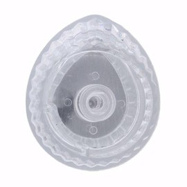 Jones Stephens Acrylic Shower Handle, Single Knob Replacement for Moen Posi-Temp Tub/Shower Faucets, Clear