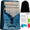 Moon River Kalimba 17 Keys Tuned with Scale Markings, Tuned