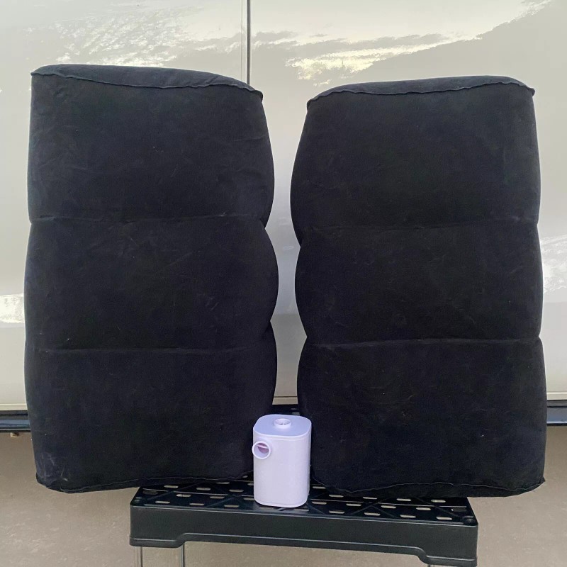 OPT7 2 BLACK van ottoman seat footrest conversion SET usb