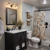 KSANA Black Bathroom Vanity Light Fixtures, Modern Farmhouse 3-Light Black