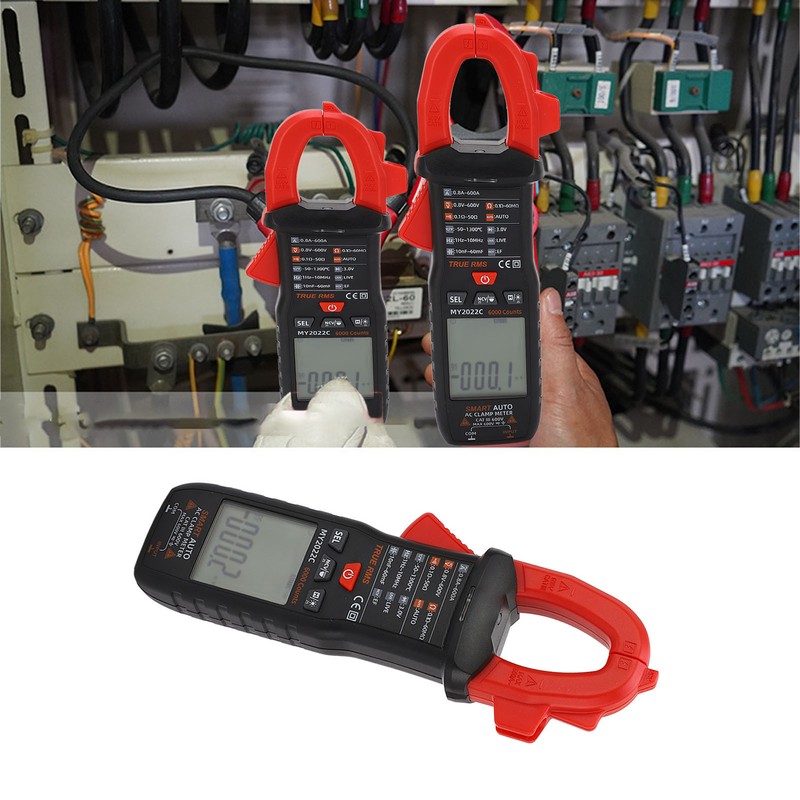 MAYILON Digital Clamp Meter Smart AC Multimeter Amp Ohm Volt