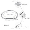 Minicremation Cylinder Cremation Urn Bracelet for Ashes Stainless Steel Memorial