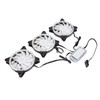 CPU Fan 11 Blades RGB Colorful Enhanced Frame Design Shockproof