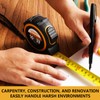 AYMXZT 33 FT Tape Measure with Fraction, Easy to Read,