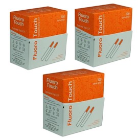 Ophthalmic Fluoro Touch Strips- Pack of 900 Strips - (3 x 300=900 Count)