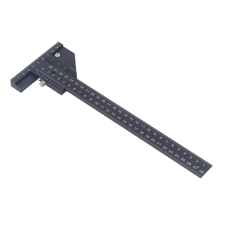 0 to 280mm T Shaped Ruler Aluminum Alloy Accurate Scale