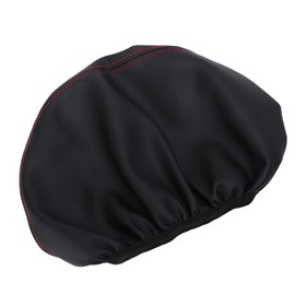 PU Leather Center Console Cover Armrest Seat Box Protector Replacement for Camry 2018 Up Red Stitching