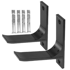 RC Car Display Stand,Airplane Storage Rack,RC Model Car Wall Display Hanger Hanging Rack Wheel Wall Mount for 1/18 1/16 1/10 1/8 1/6 1/5 Buggy Off-Road RC Climbing Crawler Cars (2PCS Black)